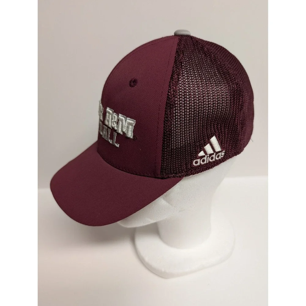 Texas A&M Aggies Hat Cap Snap Back Youth NCAA Football Trucker Adidas